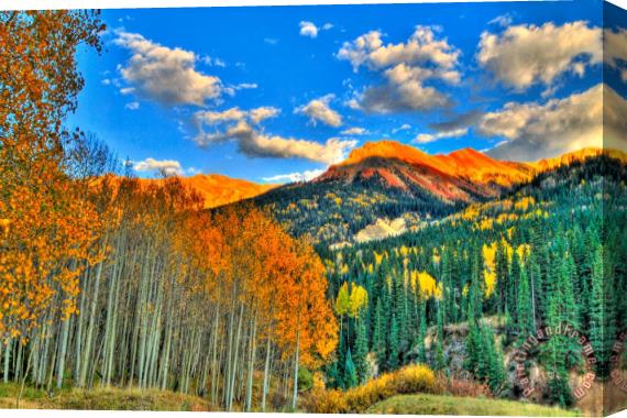 Collection 14 Mountain Beauty of Fall Stretched Canvas Print / Canvas Art