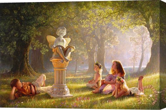 Collection 2 Fairy Tales Stretched Canvas Print / Canvas Art