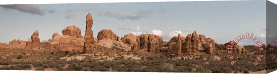 Collection 6 Arches Panorama Stretched Canvas Print / Canvas Art