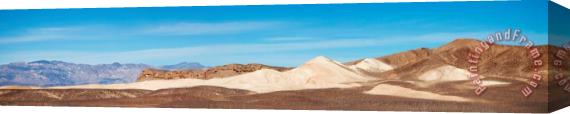 Collection 6 Death Valley Mountain Panorama Stretched Canvas Print / Canvas Art