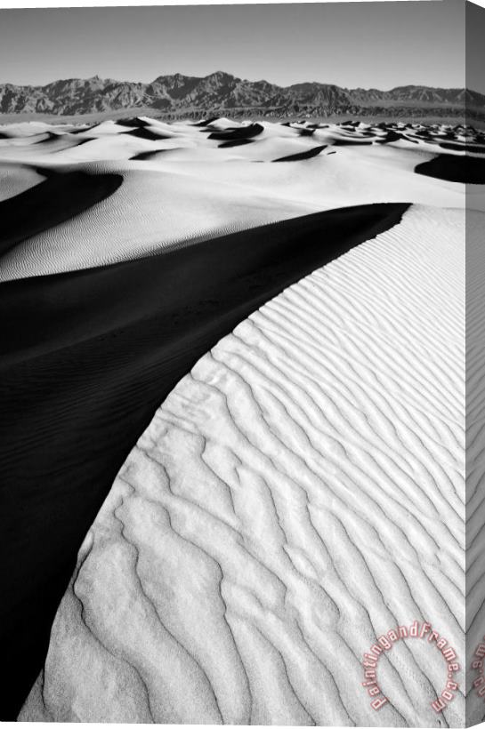 Collection 6 Death Valley Sand Dunes Stretched Canvas Print / Canvas Art