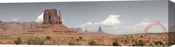 Collection 6 Monument Valley Desert Large Panorama Stretched Canvas Print / Canvas Art