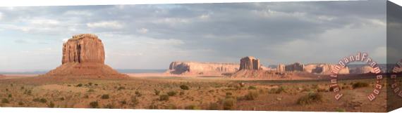Collection 6 Monument Valley Panorama Stretched Canvas Painting / Canvas Art