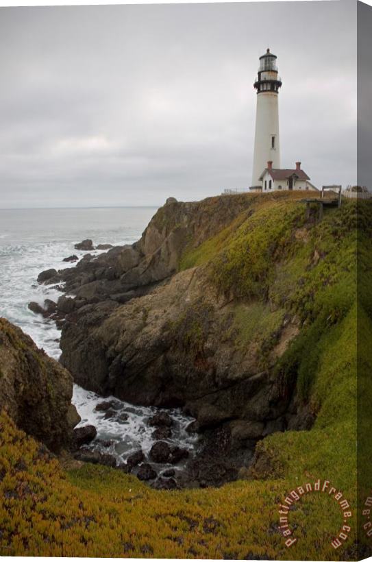 Collection 6 Pigeon Point Lighthouse Stretched Canvas Print / Canvas Art