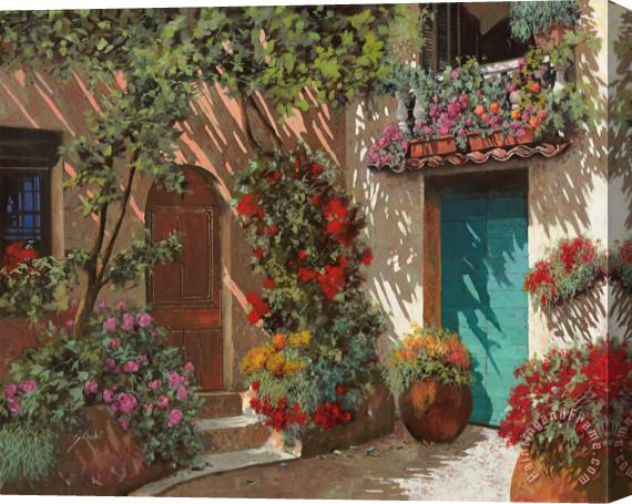Collection 7 Fiori In Cortile Stretched Canvas Painting / Canvas Art