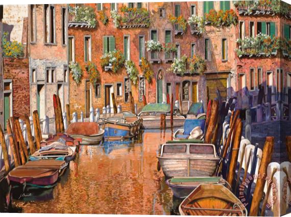 Collection 7 La Curva Sul Canale Stretched Canvas Print / Canvas Art Collection 7 La Curva Sul Canale Stretched Canvas Print / Canvas Art