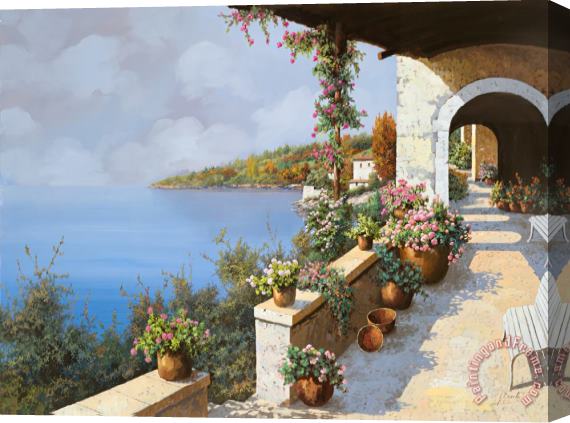 Collection 7 La Terrazza Stretched Canvas Painting / Canvas Art