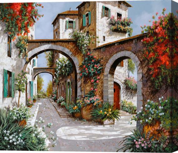 Collection 7 Tre Archi Stretched Canvas Painting / Canvas Art
