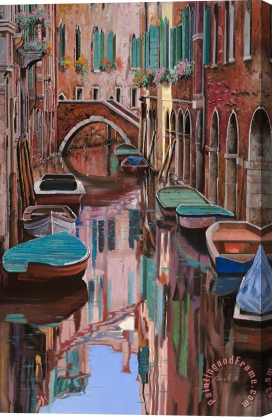 Collection 7 Venezia a colori Stretched Canvas Painting / Canvas Art