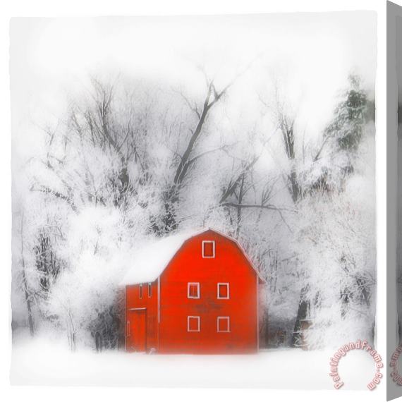 Collection 8 Country winter Stretched Canvas Painting / Canvas Art