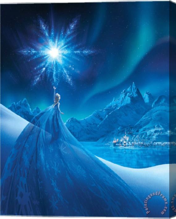 Collection Film Frozen I Stretched Canvas Print / Canvas Art