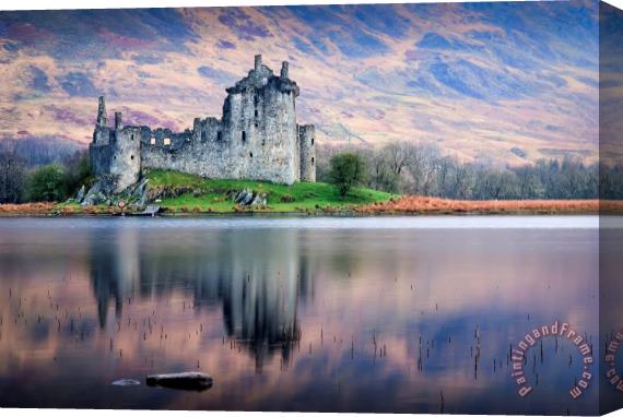 Collection Kilchurn Castle Loch Awe Argyll Stretched Canvas Painting / Canvas Art