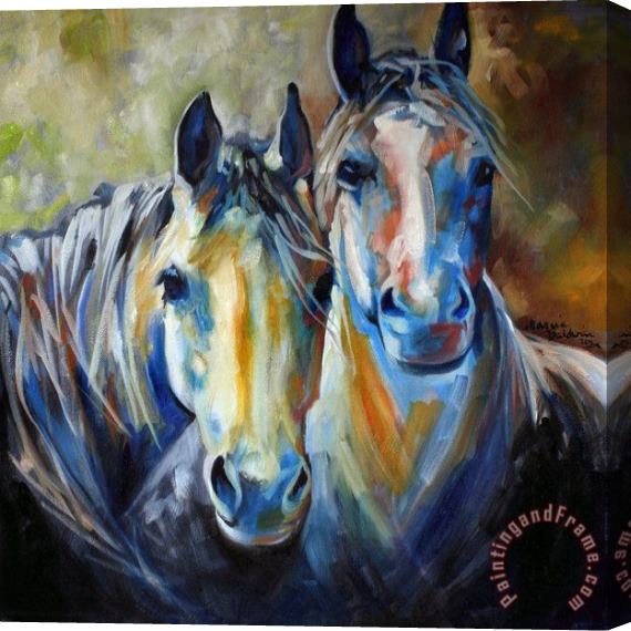 Collection Kindred Souls Equine Stretched Canvas Painting / Canvas Art