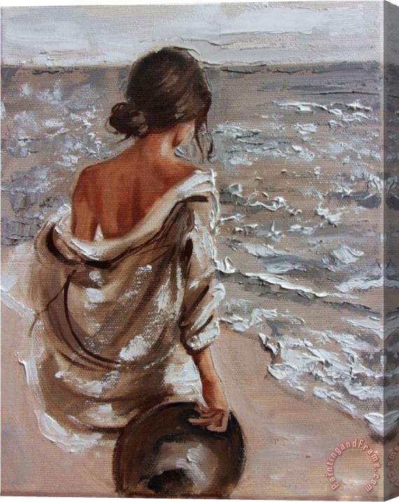 Collection Sea Breeze Stretched Canvas Painting / Canvas Art
