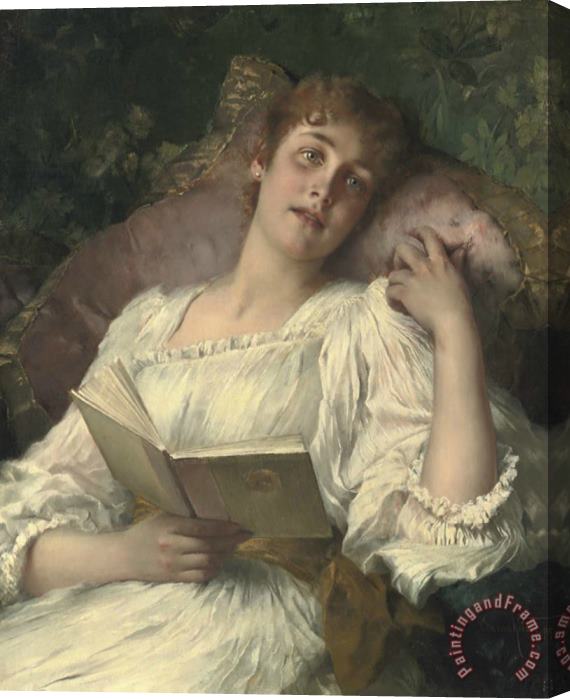 Conrad Kiesel Day Dreaming Stretched Canvas Painting / Canvas Art