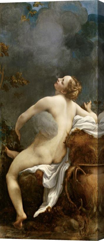 Correggio Jupiter And Io Stretched Canvas Painting / Canvas Art