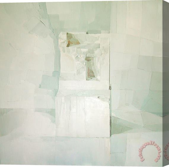 Daniel Cacouault White Stretched Canvas Print / Canvas Art