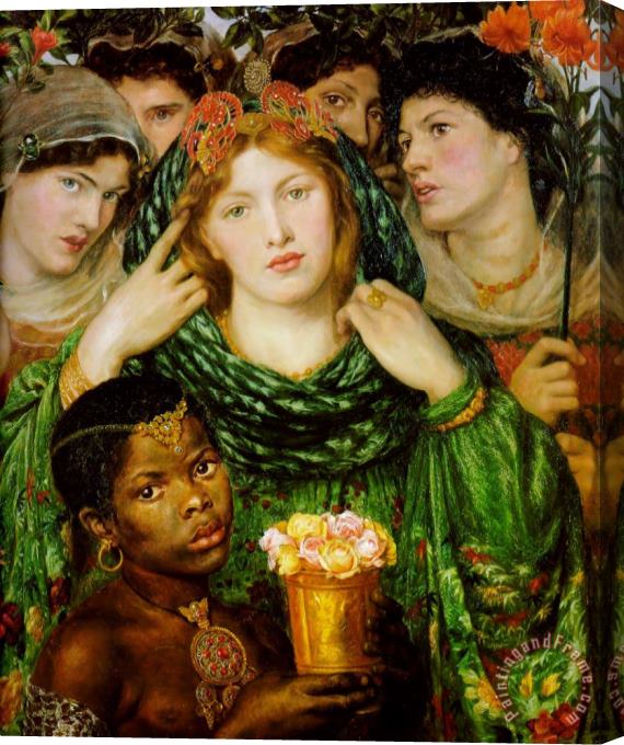 Dante Gabriel Rossetti The Beloved Stretched Canvas Painting / Canvas Art