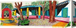 1984 Canvas Prints - Hotel Acatlan Second Day From The Moving Focus Series, 1984 1985 by David Hockney