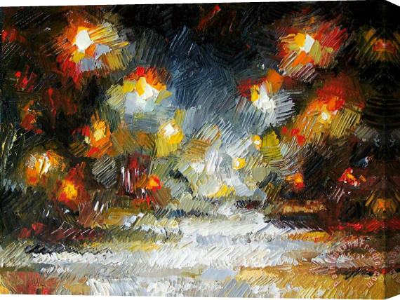 Debra Hurd Midnight storm Stretched Canvas Painting / Canvas Art