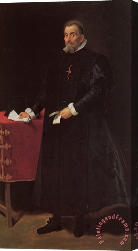 Diego Velazquez Portrait of Don Diego De Corral Y Arellano 1632 Stretched Canvas Painting / Canvas Art