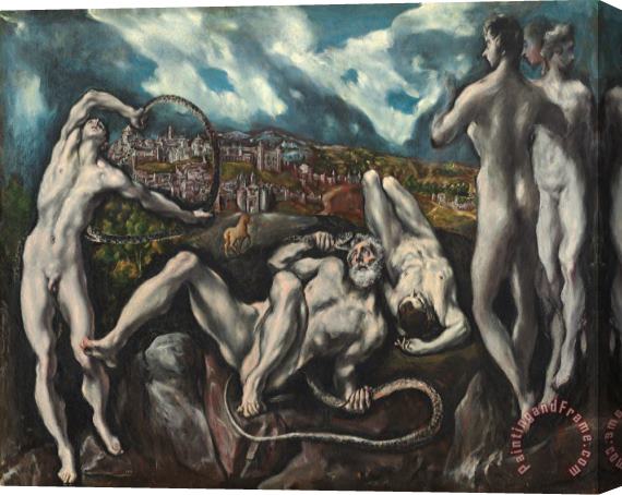 Domenico Theotocopuli El Greco Laocoon Stretched Canvas Print / Canvas Art