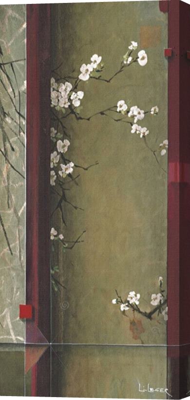 don li leger Blossom Tapestry I Stretched Canvas Print / Canvas Art