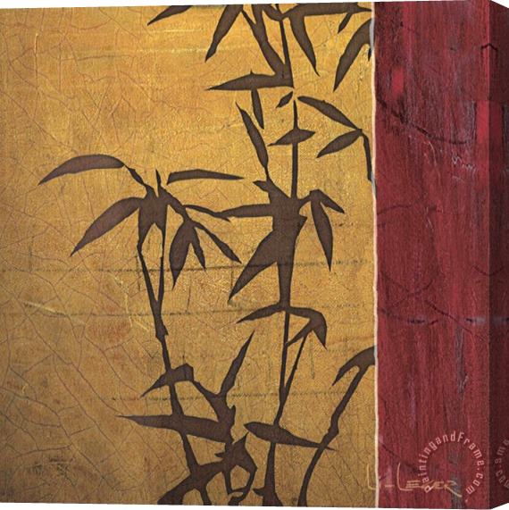 don li leger Modern Bamboo II Stretched Canvas Print / Canvas Art