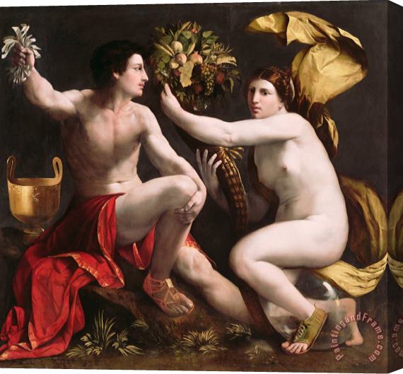 Dosso Dossi Allegory of Fortune Stretched Canvas Painting / Canvas Art