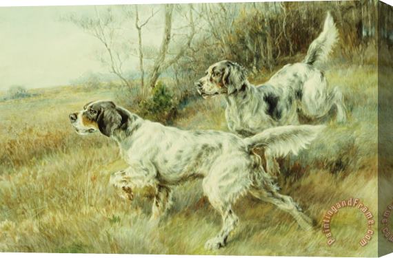 Edmund Henry Osthaus The Hunt Stretched Canvas Print / Canvas Art
