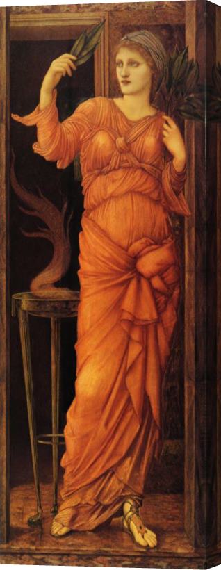 Edward Burne Jones Sibylla Delphica Stretched Canvas Print / Canvas Art