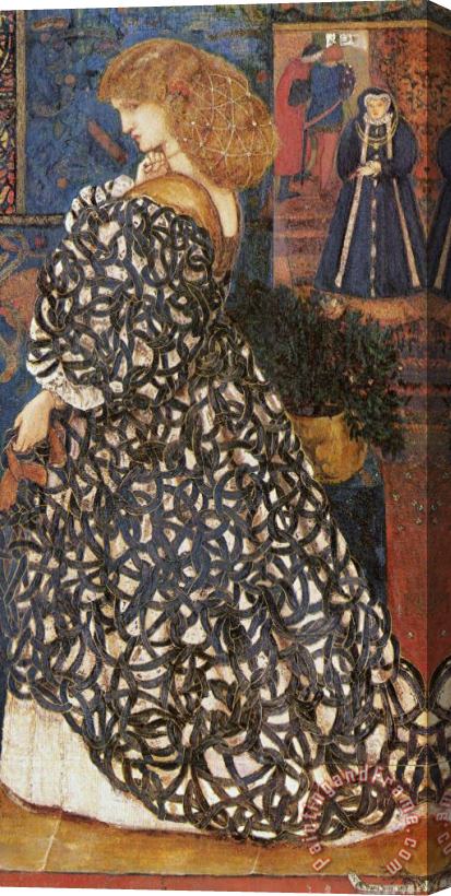 Edward Burne Jones Sidonia Von Bork Stretched Canvas Painting / Canvas Art
