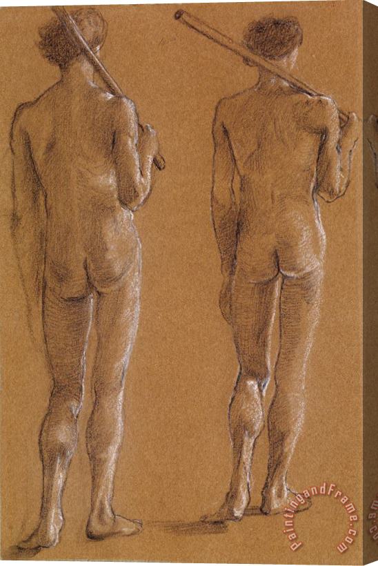 Edward Burne Jones St George Series Stretched Canvas Print / Canvas Art