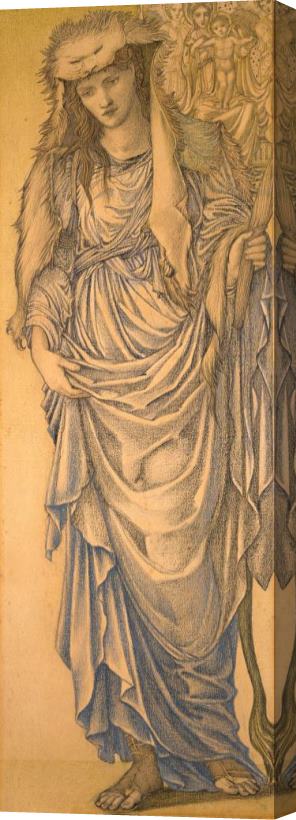 Edward Burne Jones The Tiburtine Sibyl Stretched Canvas Painting / Canvas Art