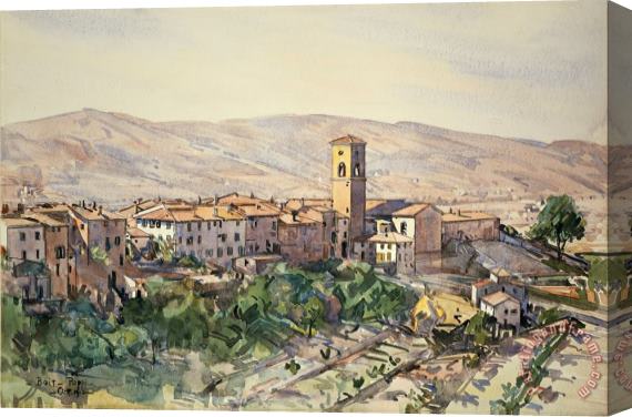 Edward Darley Boit Poppi in The Casentino, Tuscany Stretched Canvas Painting / Canvas Art