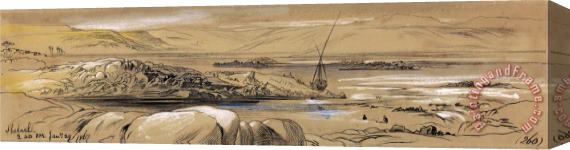 Edward Lear Shelaal, 2 30 Am, 29 January 1867 (260) Stretched Canvas Print / Canvas Art