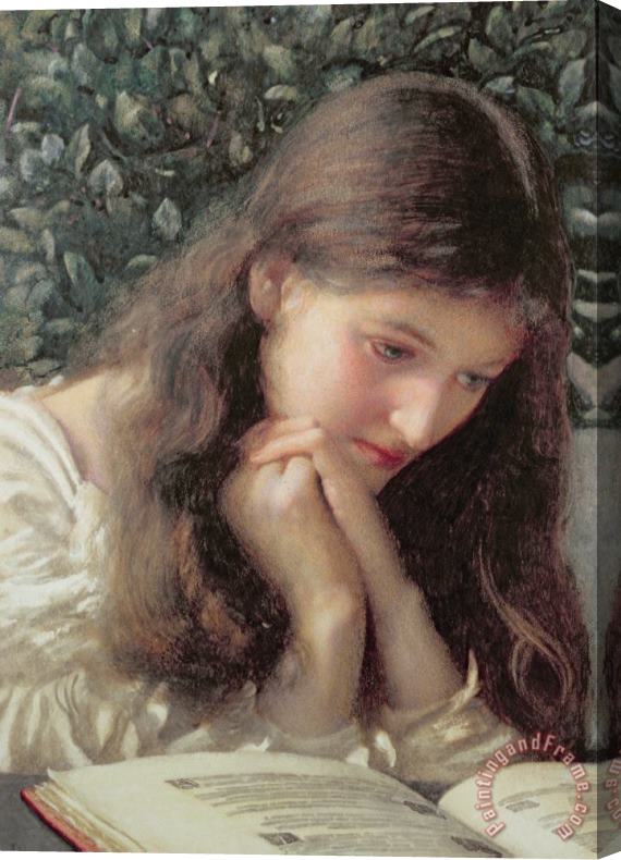 Edward Robert Hughes Idle Tears Stretched Canvas Painting / Canvas Art