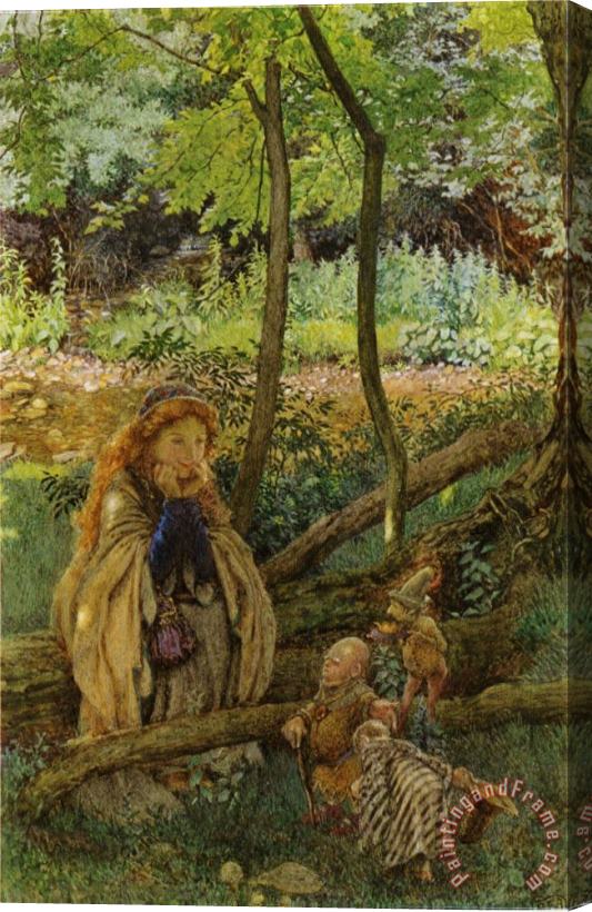 Eleanor Fortescue Brickdale The Introduction Stretched Canvas Painting / Canvas Art