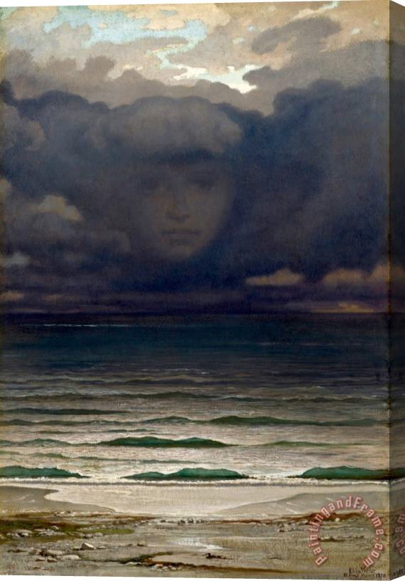 Elihu Vedder Memory Stretched Canvas Painting / Canvas Art