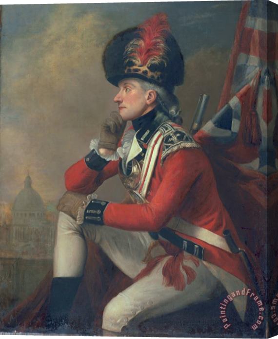 English School A soldier called Major John Andre Stretched Canvas Print / Canvas Art