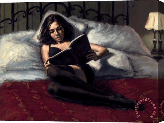 Fabian Perez Princess Diaries II Stretched Canvas Painting / Canvas Art