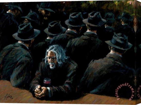 Fabian Perez Untitled II Stretched Canvas Print / Canvas Art