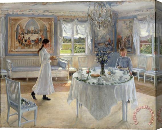 Fanny Brate A Day of Celebration Stretched Canvas Print / Canvas Art