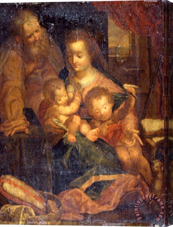 Federico Barocci Holy Family Stretched Canvas Print / Canvas Art