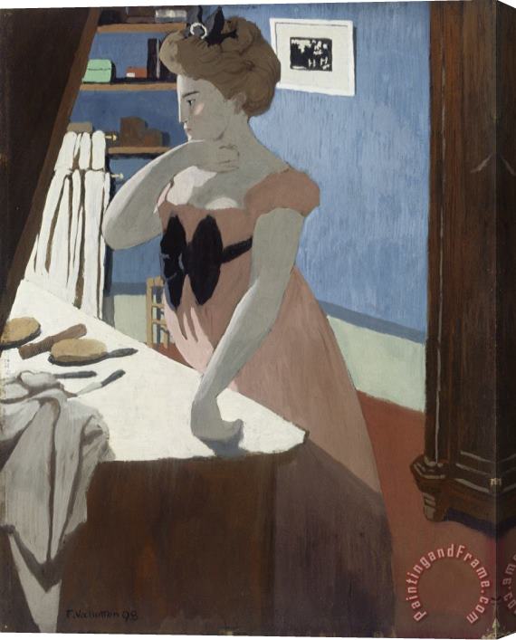 Felix Vallotton Misia at Her Dressing Table Stretched Canvas Painting / Canvas Art
