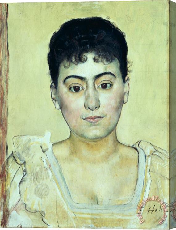 Ferdinand Hodler Portrait of Madame De R. Stretched Canvas Painting / Canvas Art