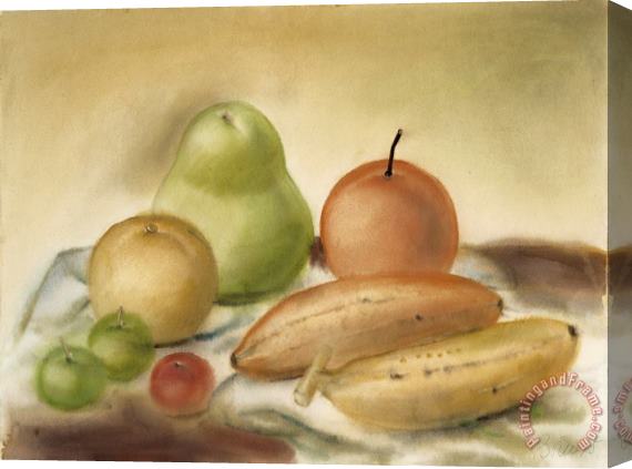 Fernando Botero Naturaleza Muerta Con Frutas, 1975 Stretched Canvas Print / Canvas Art