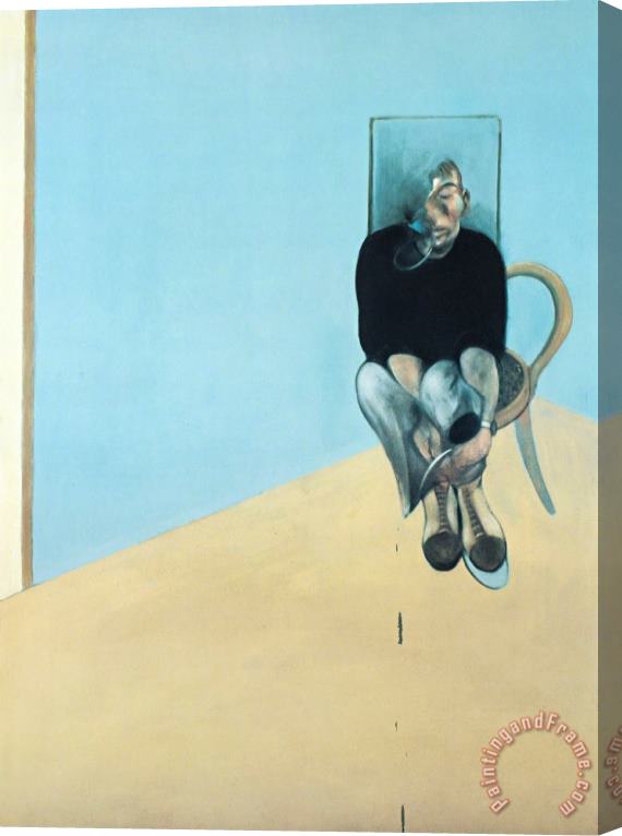 Francis Bacon Study for Self Portrait 1982, 1984 Stretched Canvas Print / Canvas Art