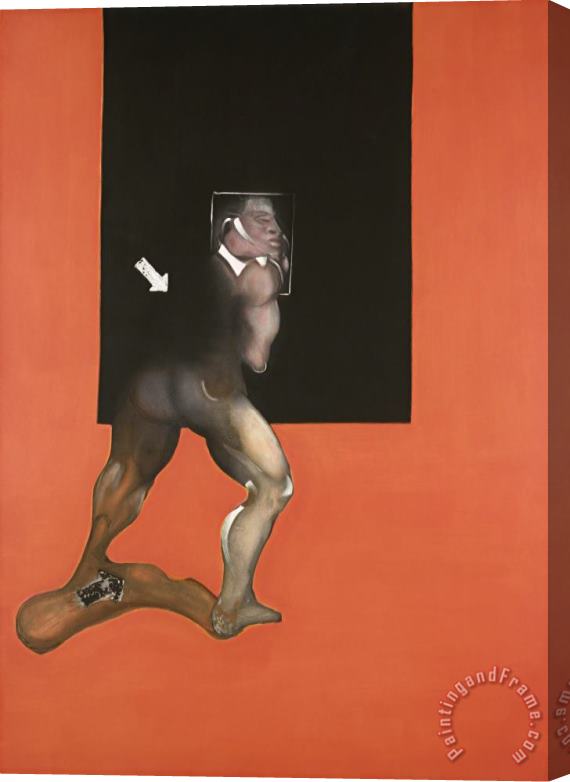 Francis Bacon Study From The Human Body, 1987 Stretched Canvas Print / Canvas Art