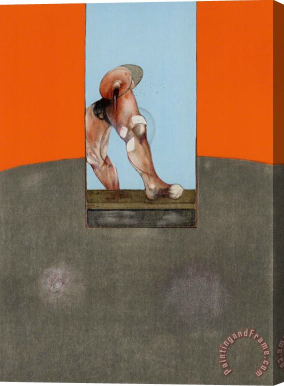 Francis Bacon Triptych (centre Panel), 1987 Stretched Canvas Painting / Canvas Art